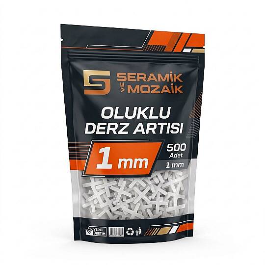 1 mm Ultra İnce Seramik ve Fayans Derz Artısı (500'lü Paket) (1)