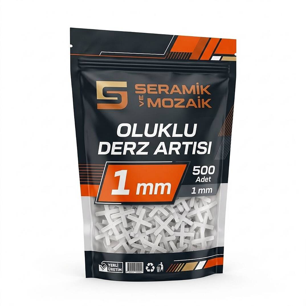 1 mm Ultra İnce Seramik ve Fayans Derz Artısı (500'lü Paket) - 1