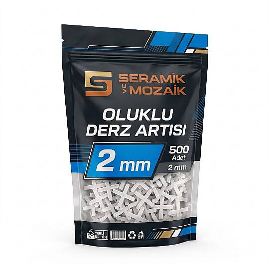 2 mm Seramik ve Fayans Derz Artısı (500'lü Paket) (1)