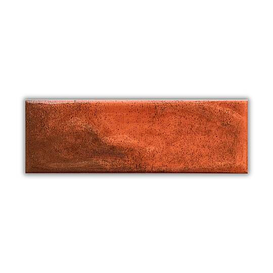 Abacus Bumpy Tarçın (Cinnamon) Parlak Duvar Seramiği 10x30 cm