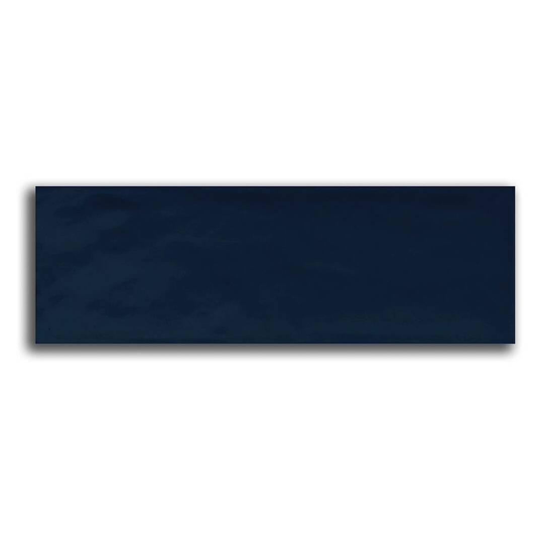 Kraft Bumpy Okyanus Mavisi (Ocean) Parlak Duvar Seramiği 10x30 cm - 1