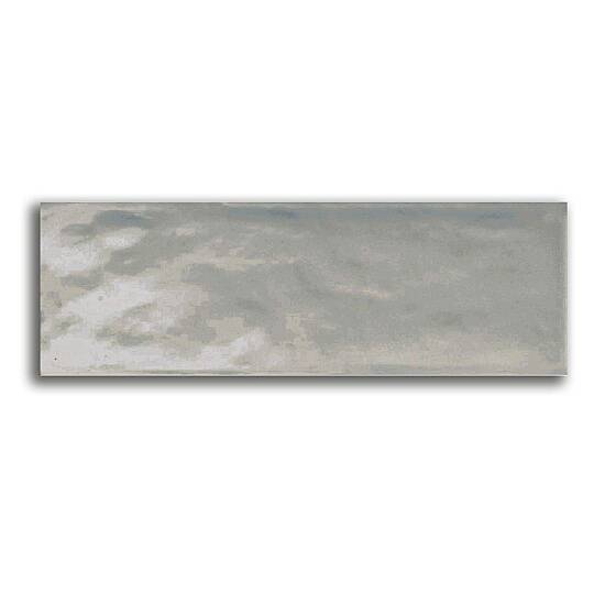 Kraft Bumpy Sis Grisi (Mist) Parlak Duvar Seramiği 10x30 cm