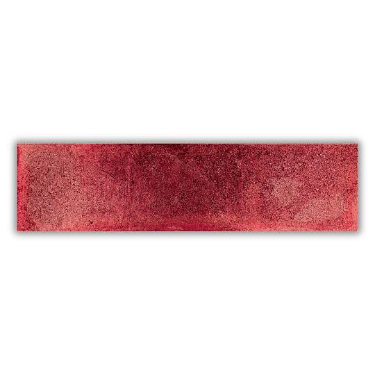 Kraft Kırmızı (Red Flame) Parlak Duvar Seramiği 7.5x30 cm (1)