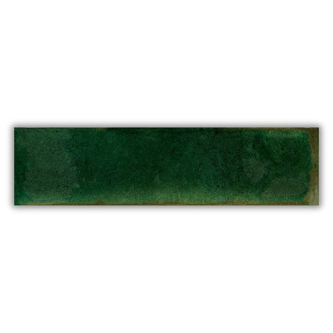 Kraft Orman Yeşili (Forest) Parlak Duvar Seramiği 7.5x30 cm - 1