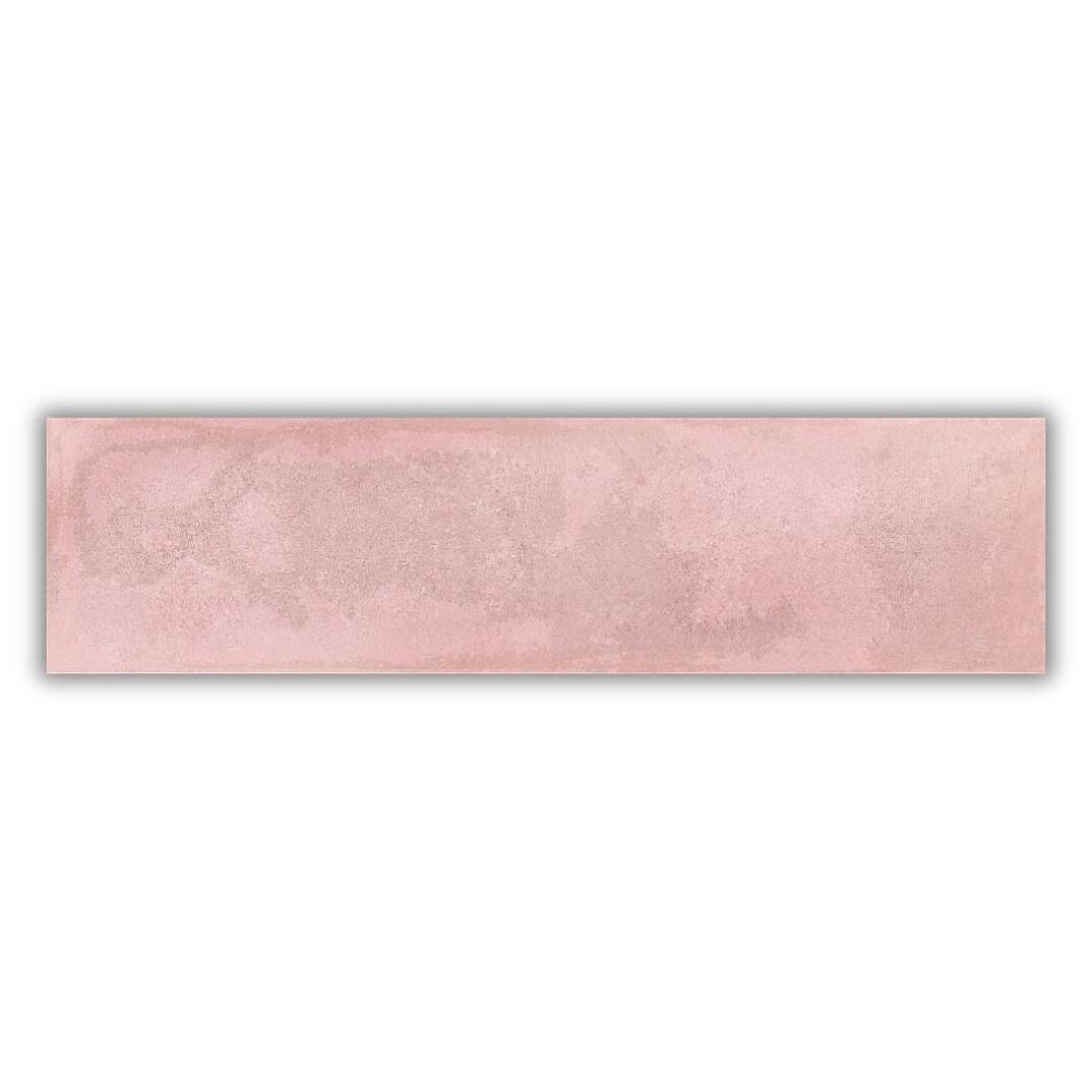 Kraft Pembe (Candy) Parlak Duvar Seramiği 7.5x30 cm - 1