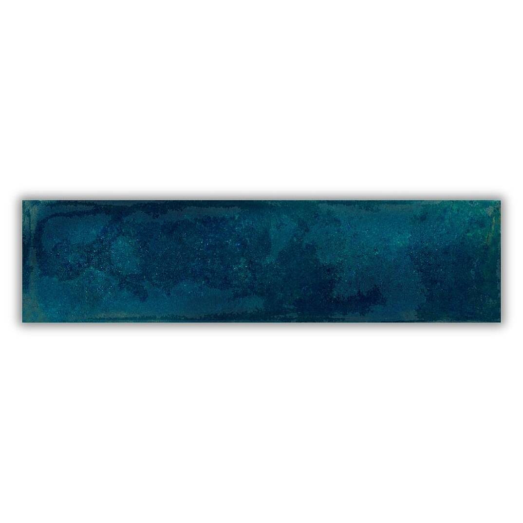 Kraft Turkuaz (Aqua) Parlak Duvar Seramiği 7.5x30 cm - 1